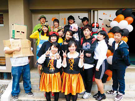 コスプレコンテストの写真