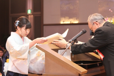 福祉心理学科 河西樹蘭さん