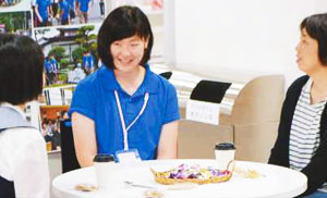 KENDAI CAFEのスタッフ(在学生)と参加者
